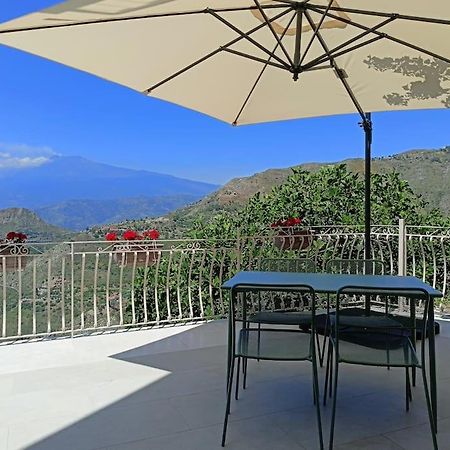 Ferienwohnung Stanza Mylai Etna View Castelmola Exterior foto