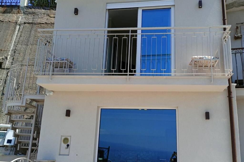 Ferienwohnung Stanza Mylai Etna View Castelmola Exterior foto