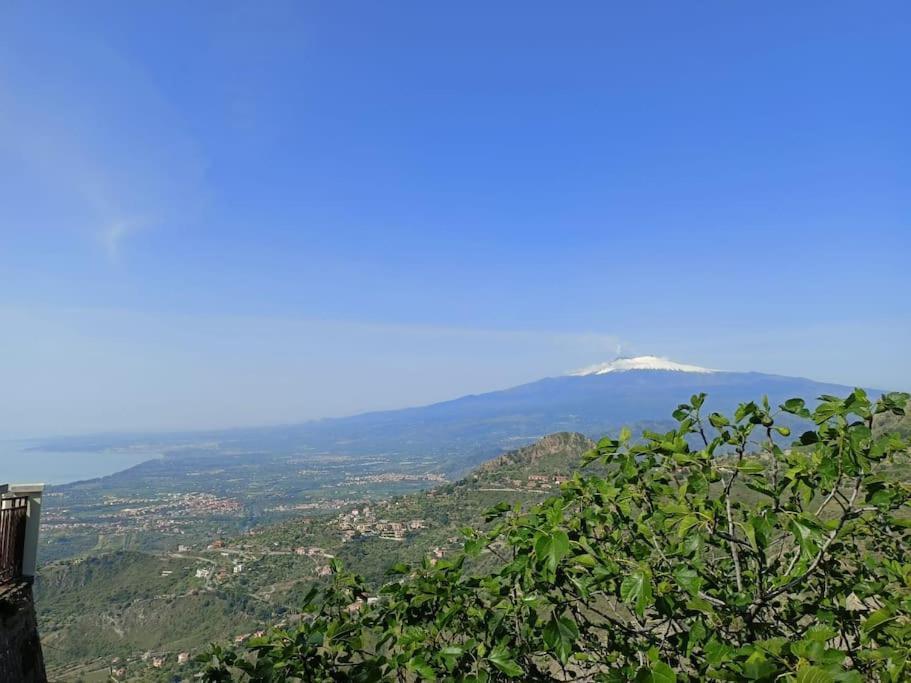 Ferienwohnung Stanza Mylai Etna View Castelmola Exterior foto